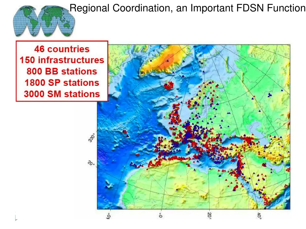 regional coordination an important fdsn function