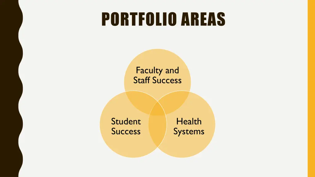 portfolio areas