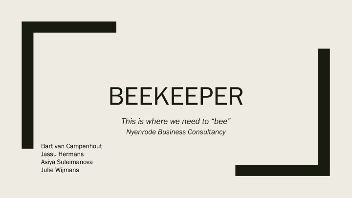 beekeeper