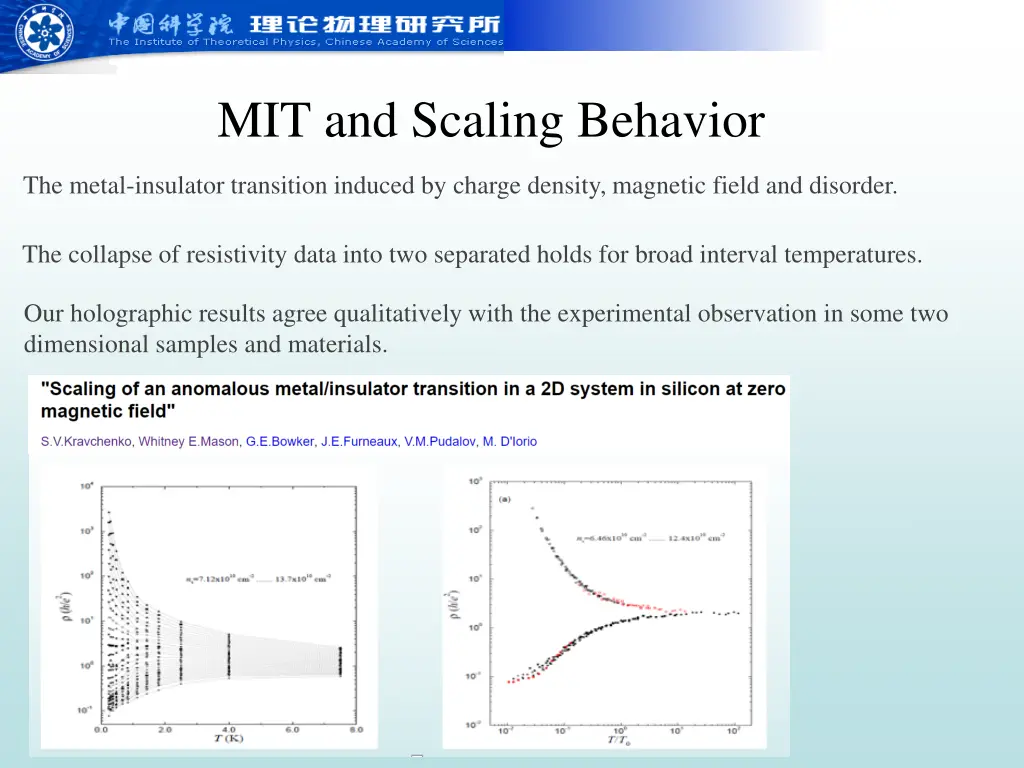 mit and scaling behavior 1