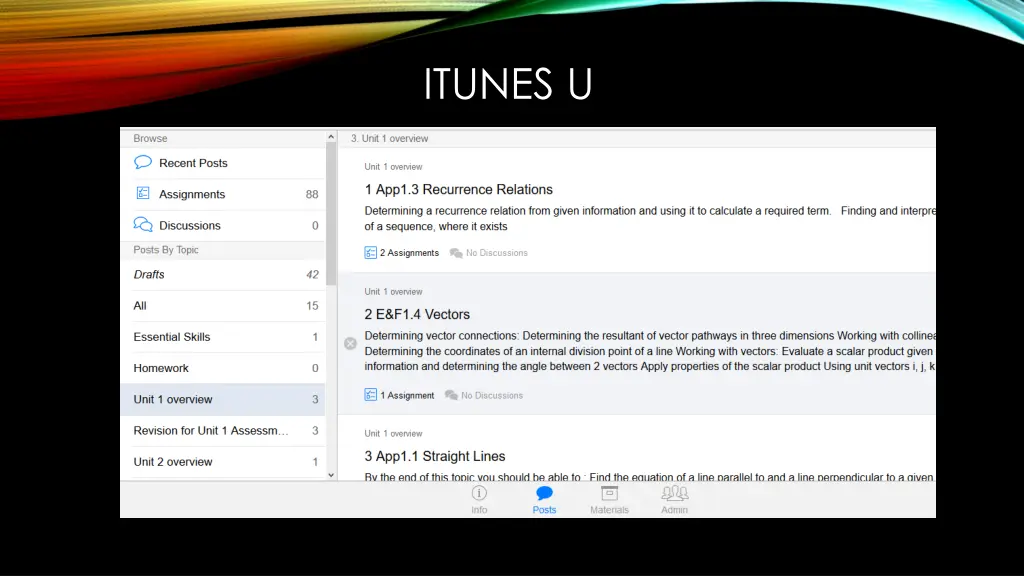 itunes u