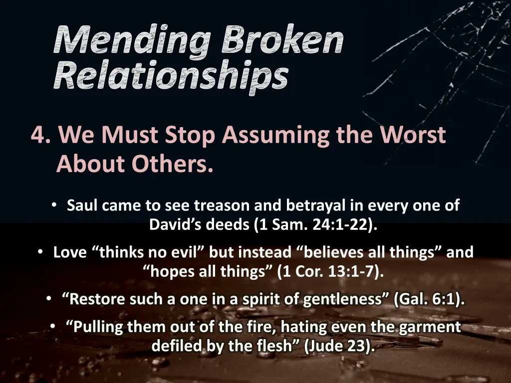 mending broken relationships 5