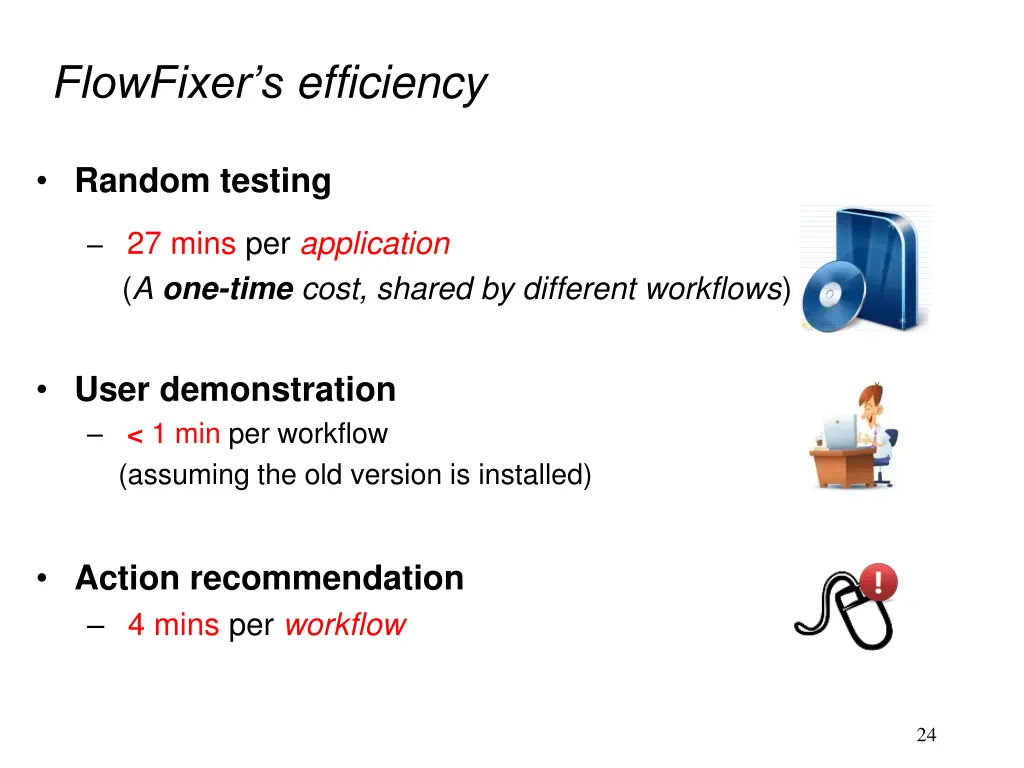 flowfixer s efficiency