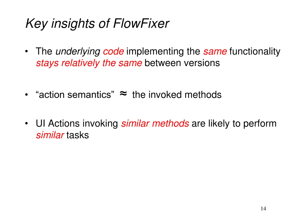 key insights of flowfixer