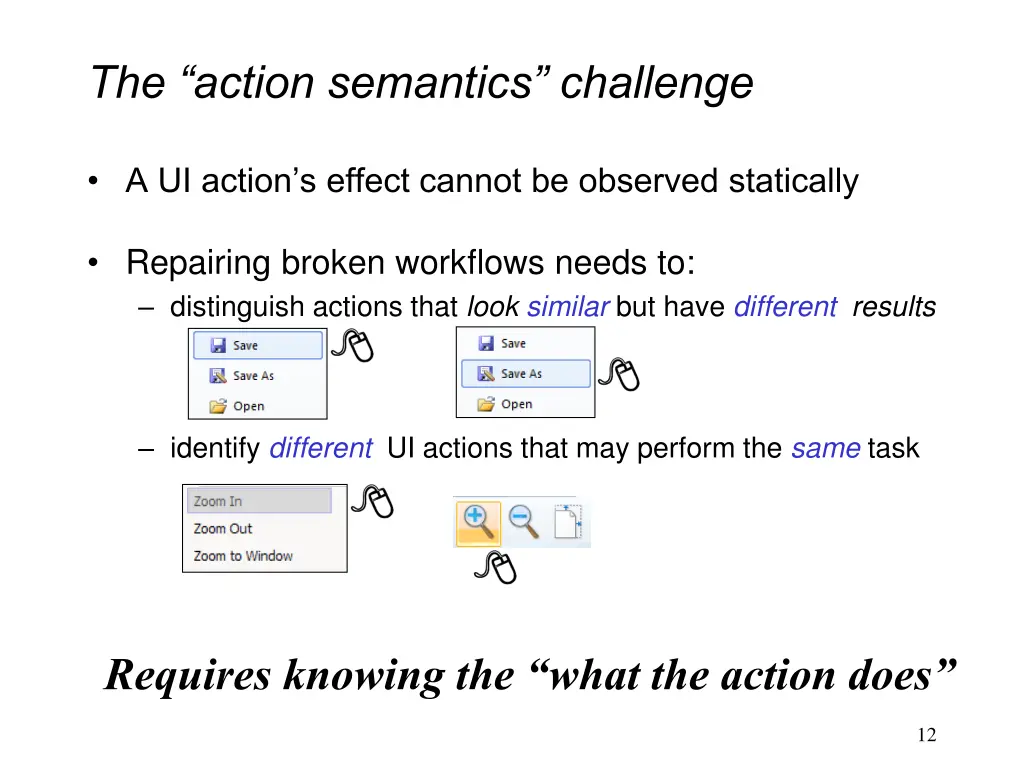 the action semantics challenge