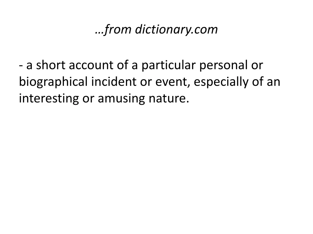 from dictionary com