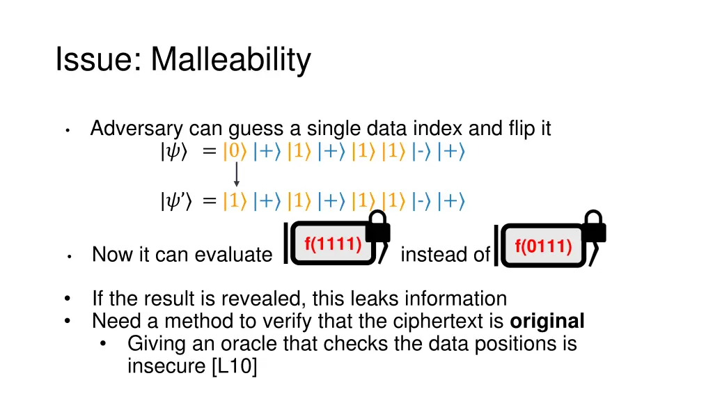 issue malleability