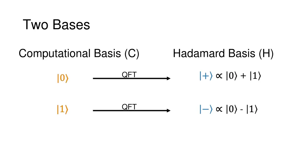 two bases