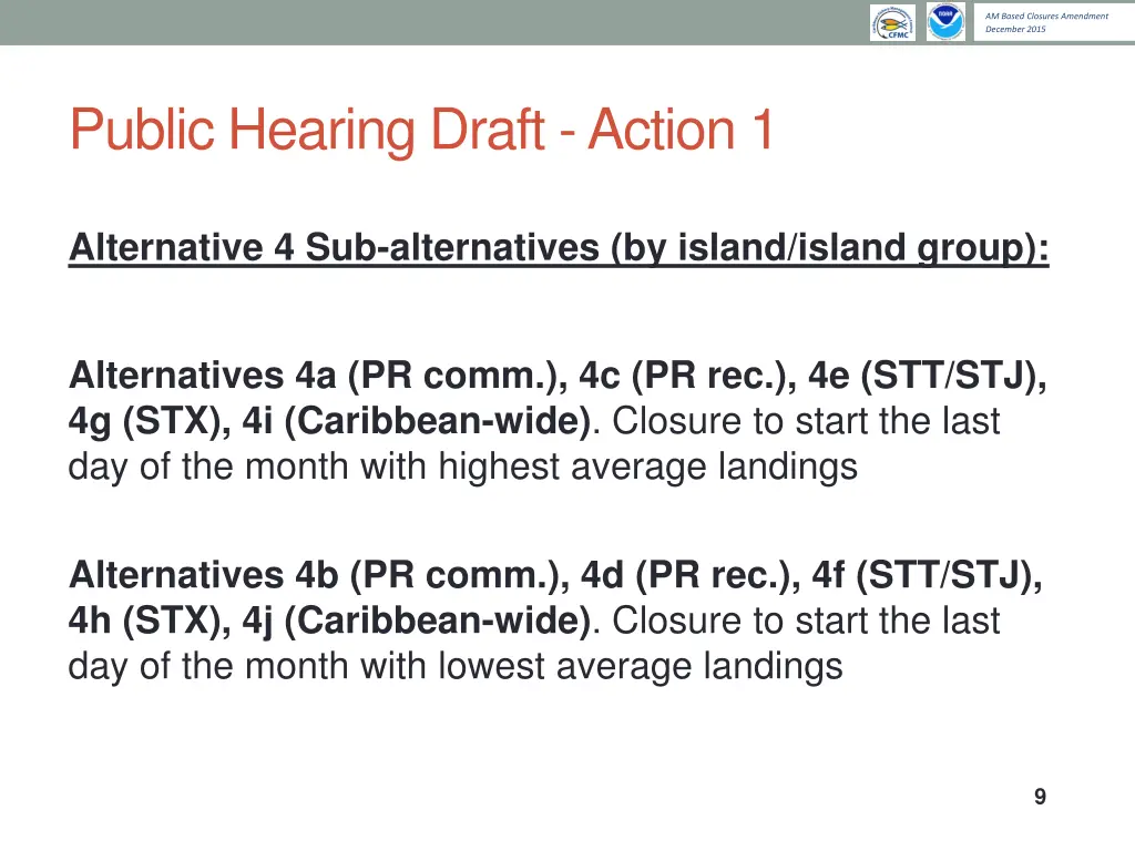 am based closures amendment december 2015 7