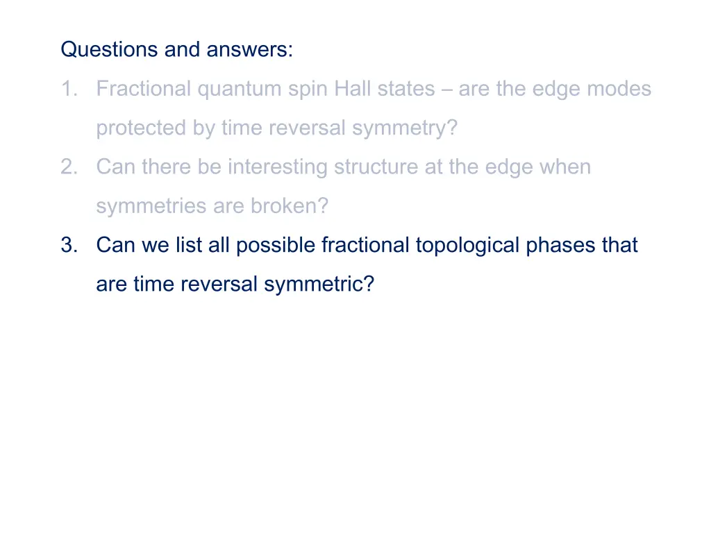 questions and answers 1 fractional quantum spin 1