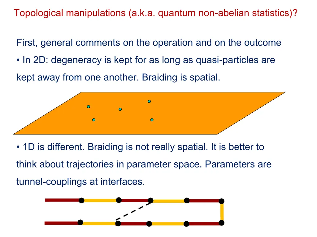 topological manipulations a k a quantum