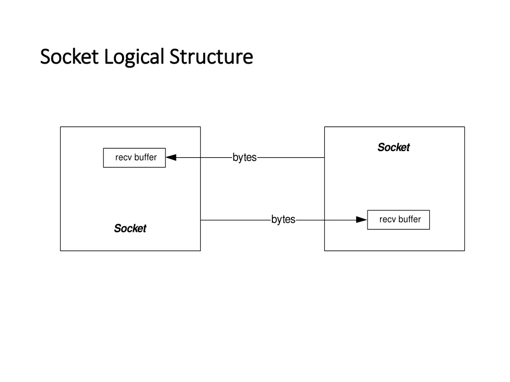 socket logical structure socket logical structure