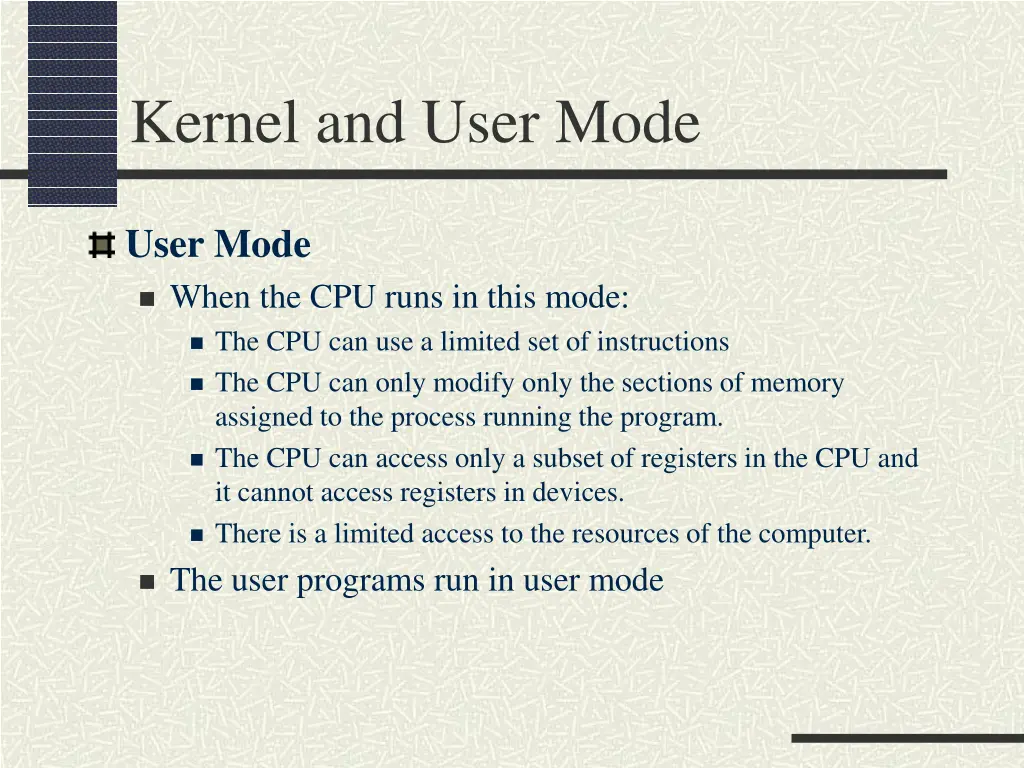 kernel and user mode 1