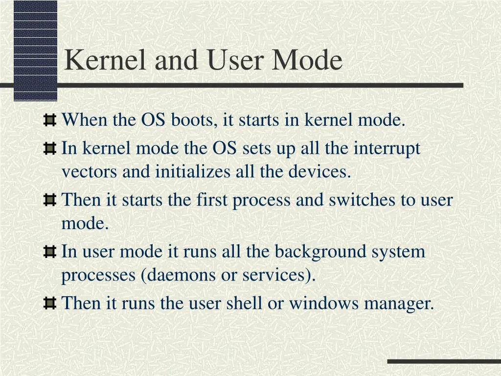 kernel and user mode 2