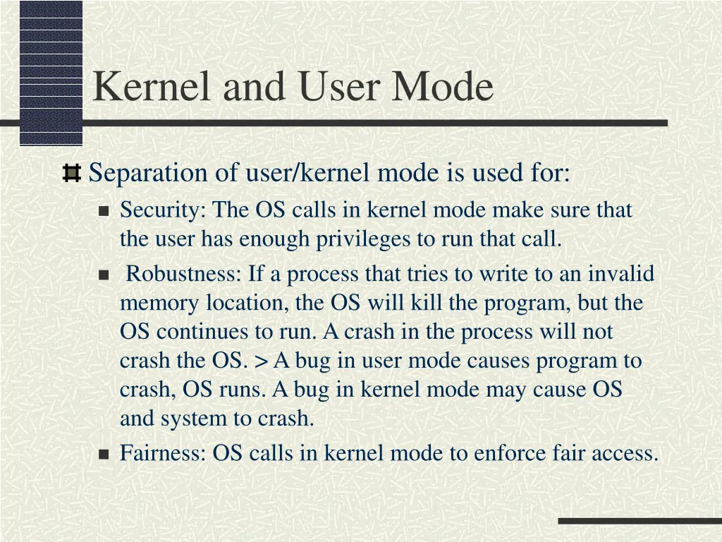 kernel and user mode 5