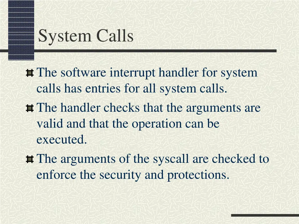 system calls 3