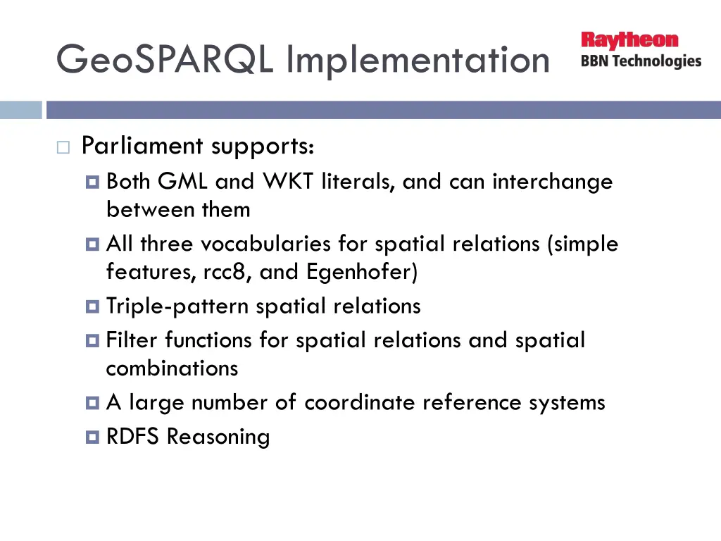 geosparql implementation