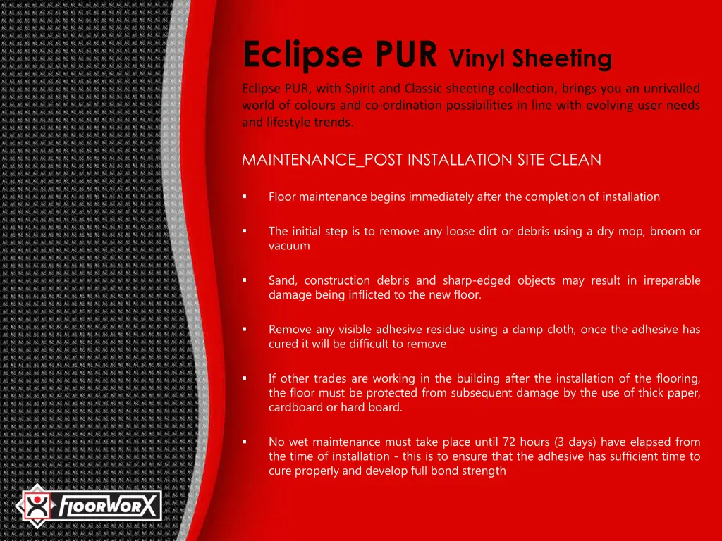 eclipse pur vinyl sheeting 10