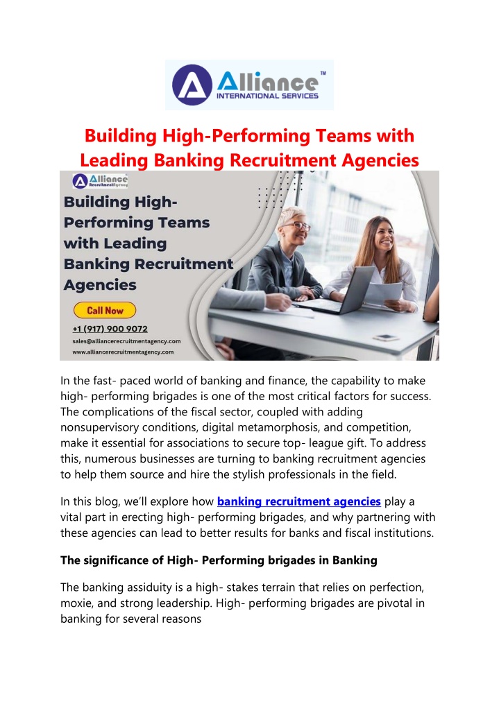 building high performing teams with leading