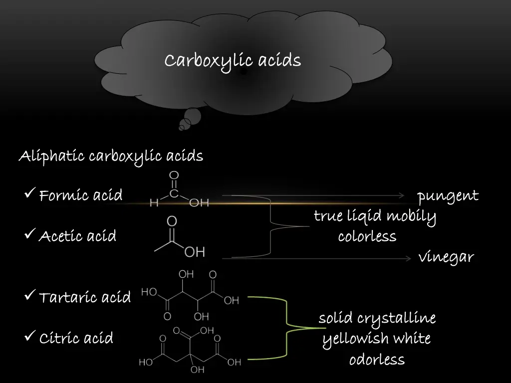 carboxylic acids carboxylic acids