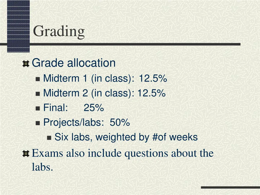 grading