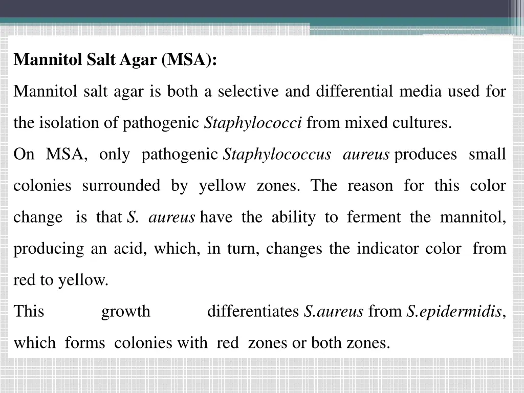 mannitol salt agar msa