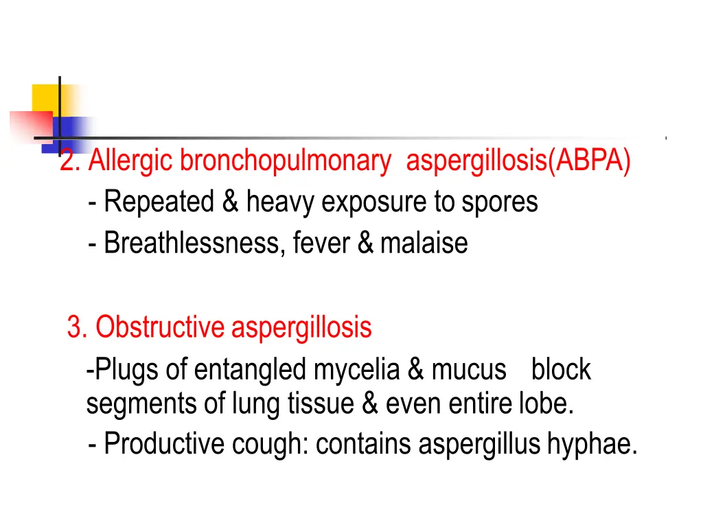 2 allergic bronchopulmonary aspergillosis abpa