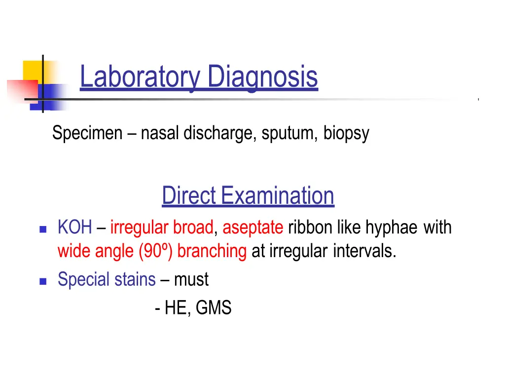 laboratory diagnosis 1