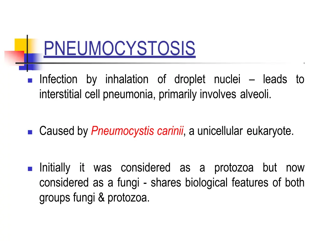 pneumocystosis