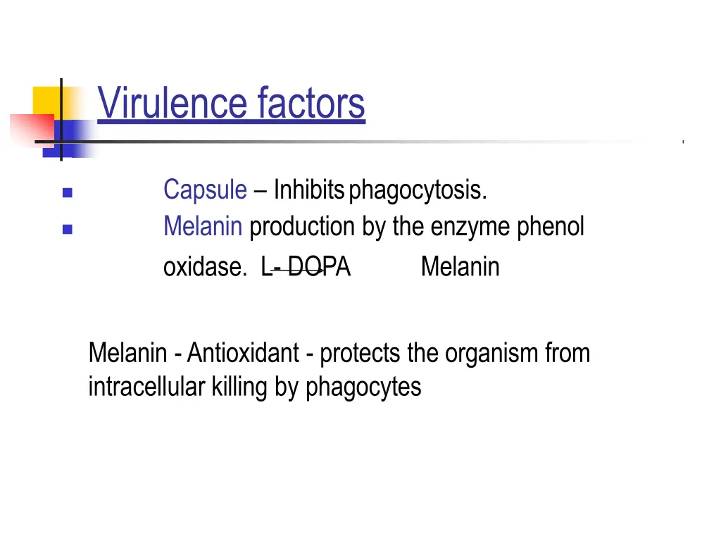 virulence factors