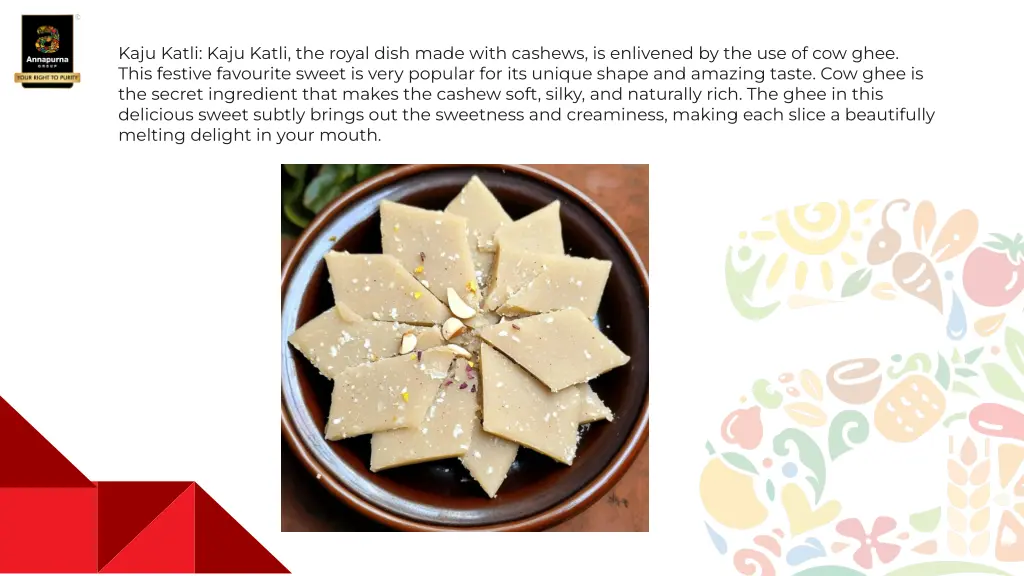 kaju katli kaju katli the royal dish made with