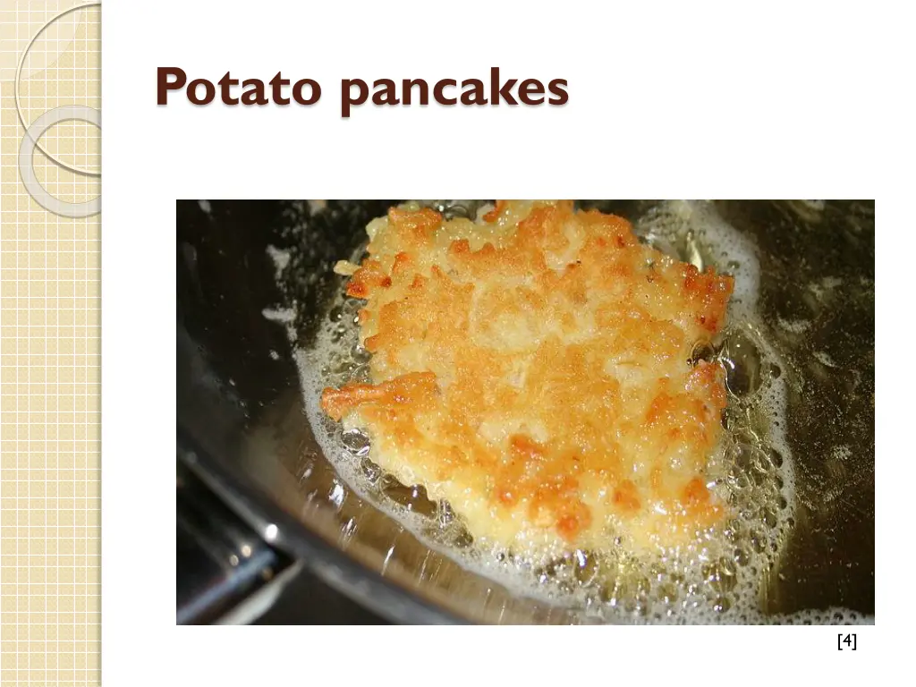 potato pancakes