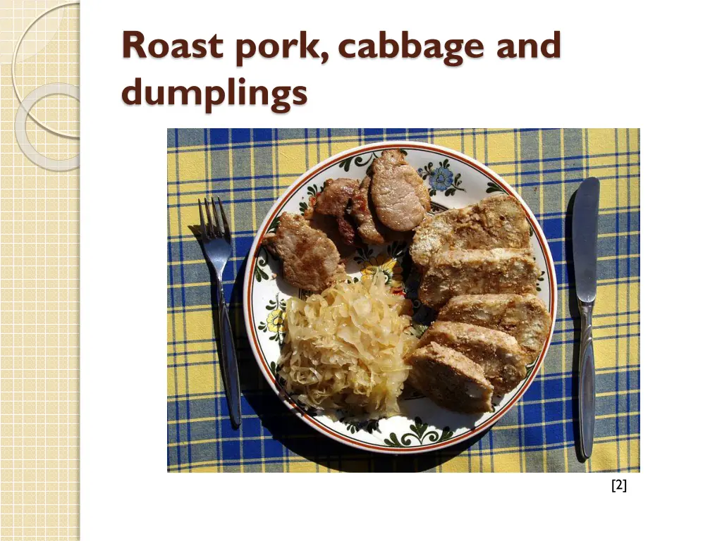 roast pork cabbage and dumplings