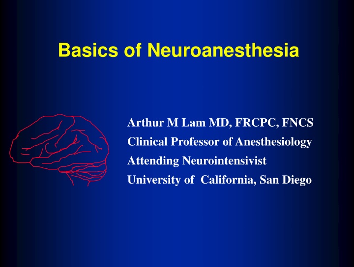 basics of neuroanesthesia