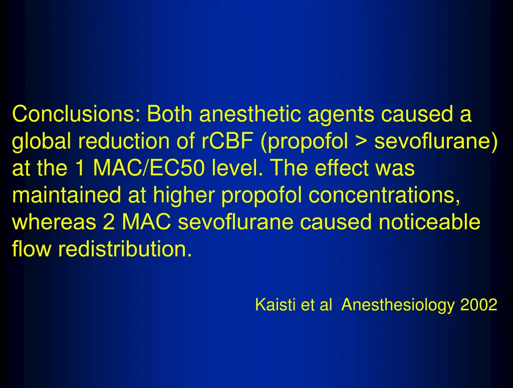 conclusions both anesthetic agents caused