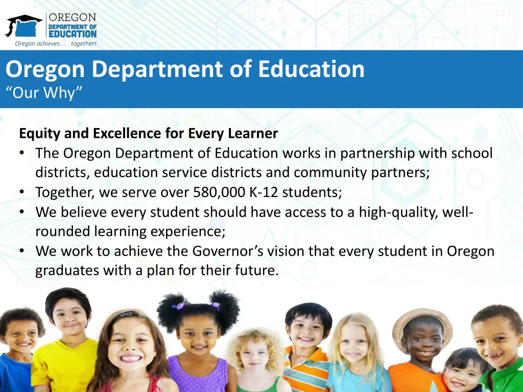 oregon department of education our why