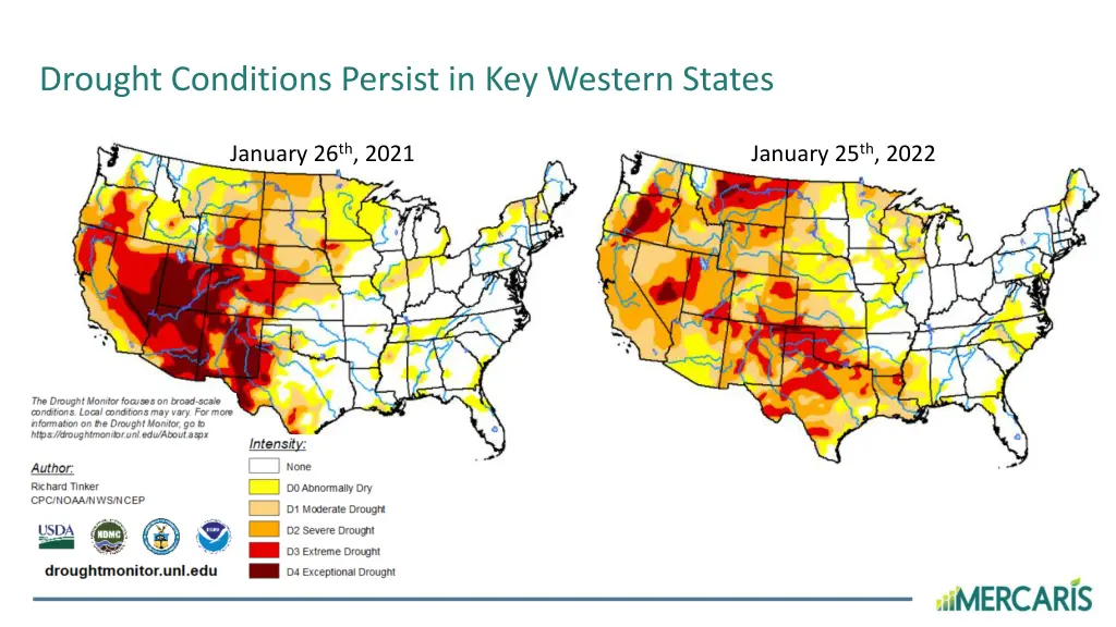 drought conditions persist in key western states