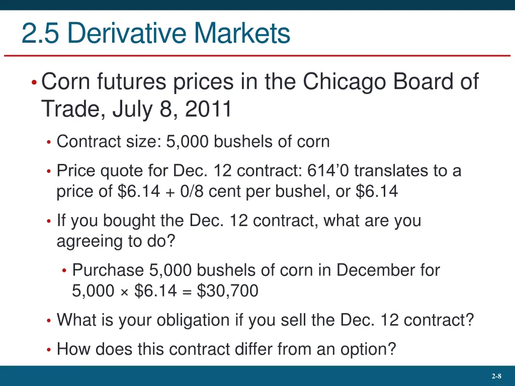 2 5 derivative markets 5