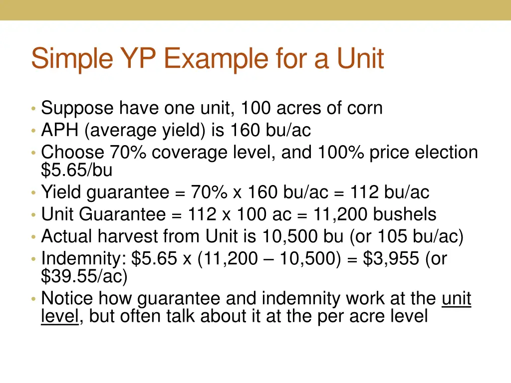 simple yp example for a unit