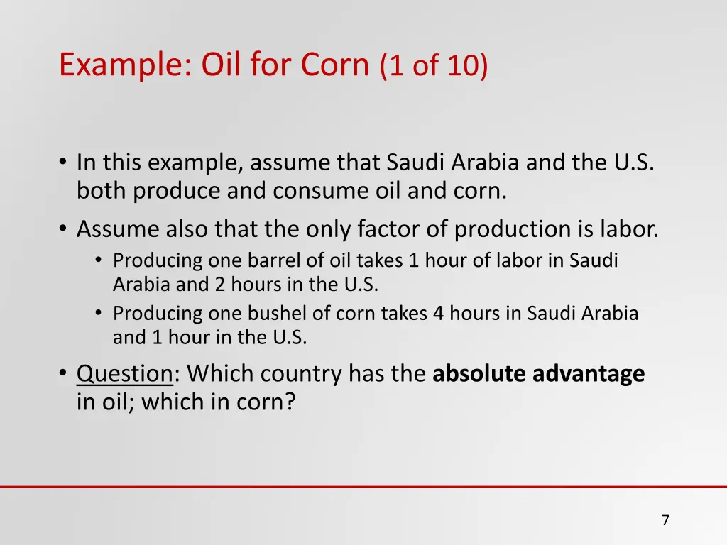 example oil for corn 1 of 10