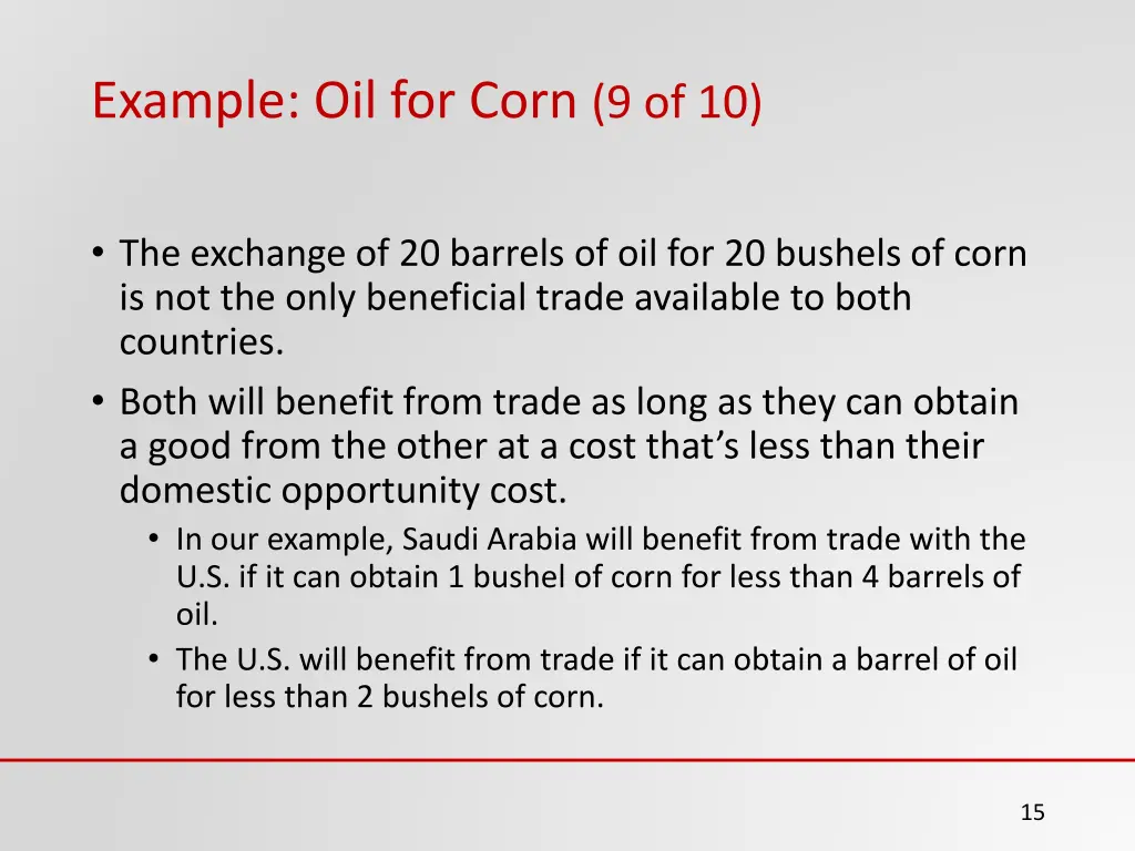 example oil for corn 9 of 10