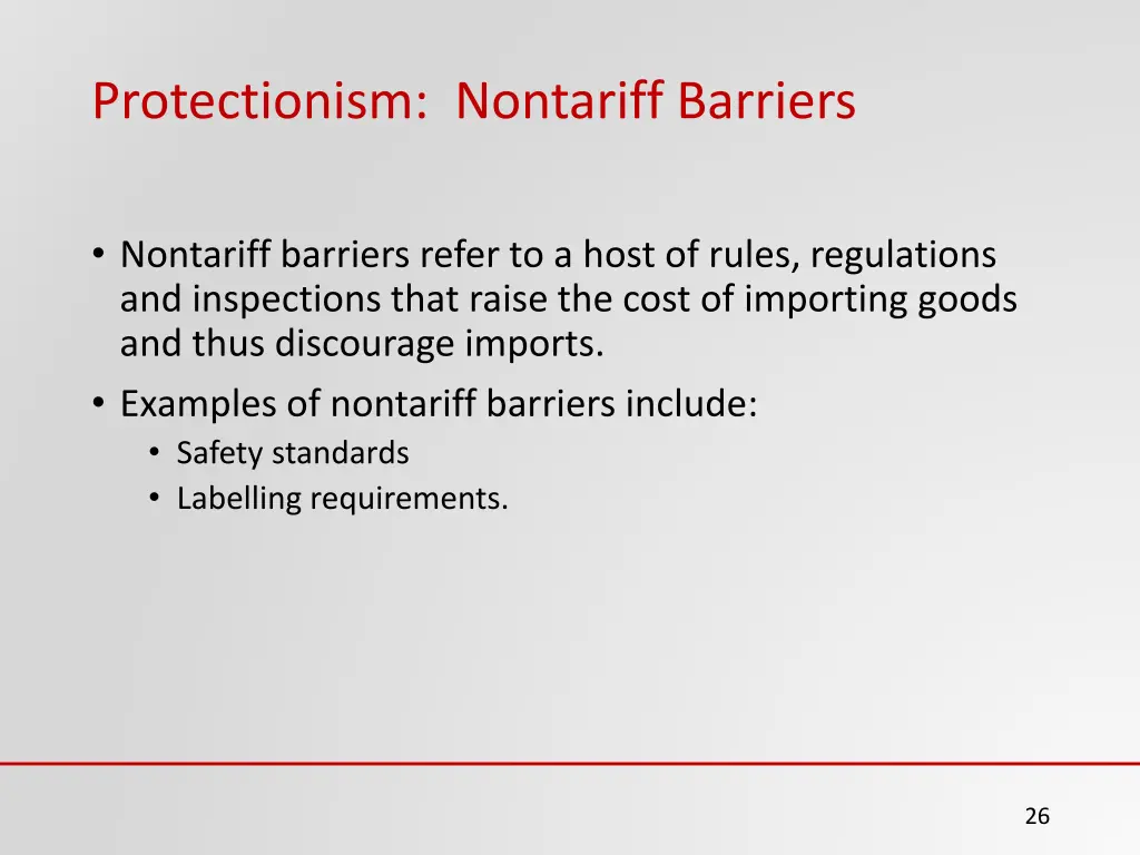 protectionism nontariff barriers