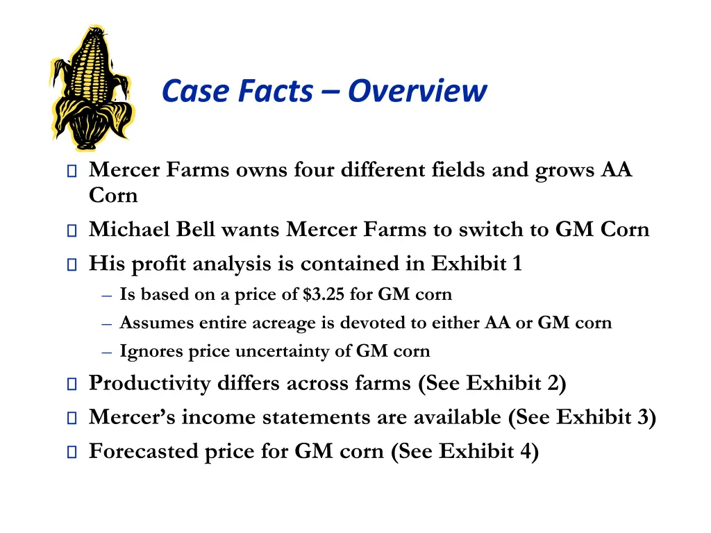 case facts overview