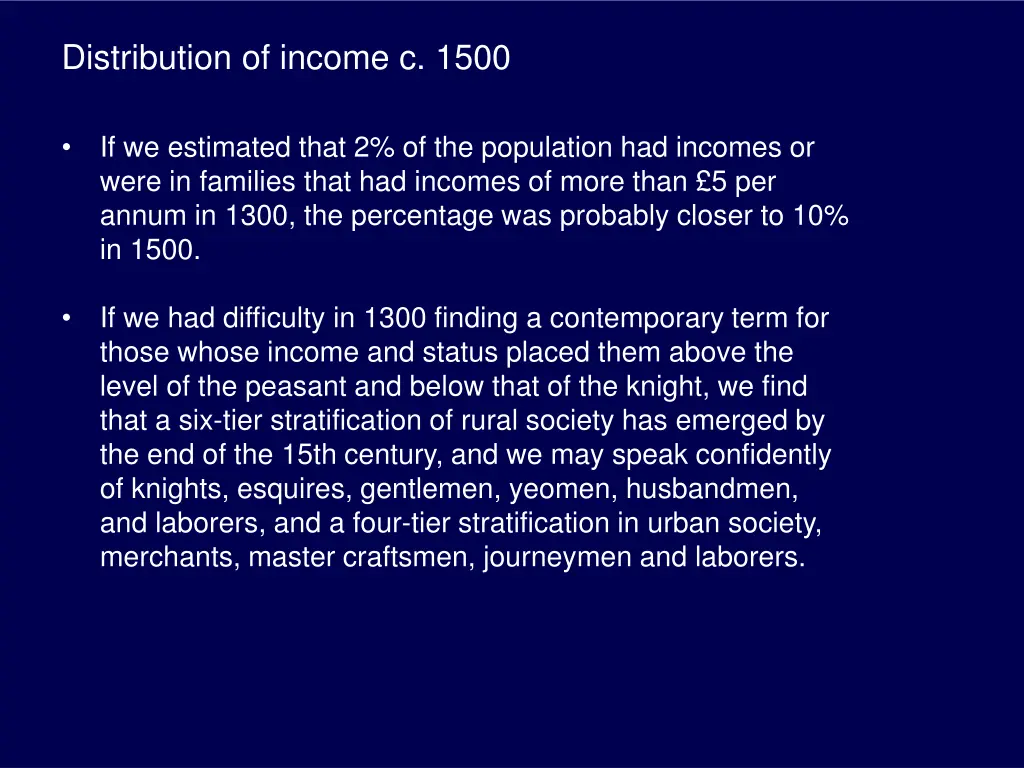 distribution of income c 1500