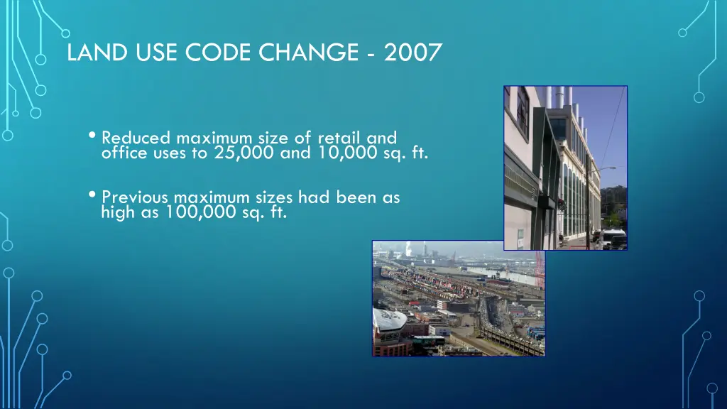 land use code change 2007