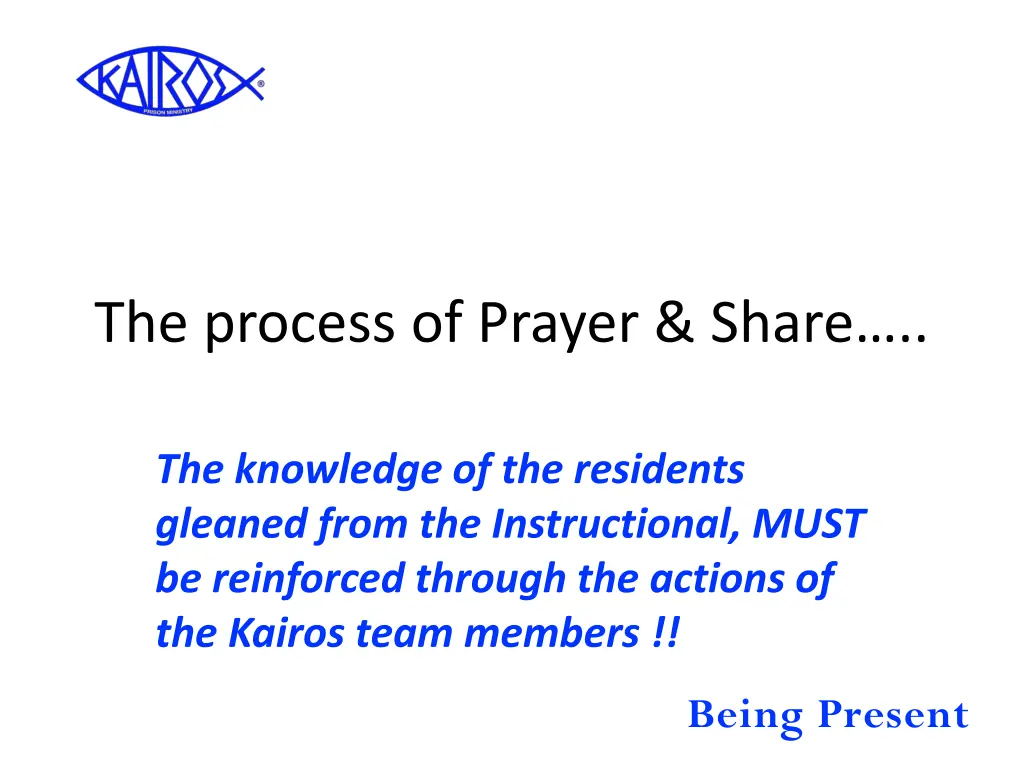 the process of prayer share 1