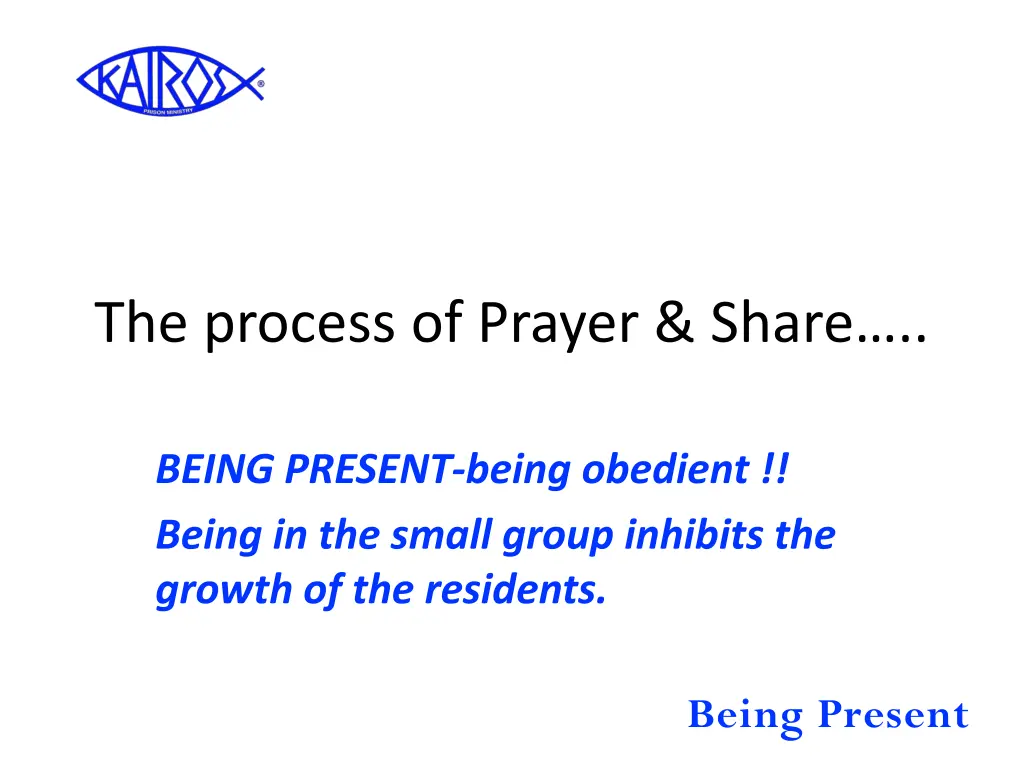 the process of prayer share 2