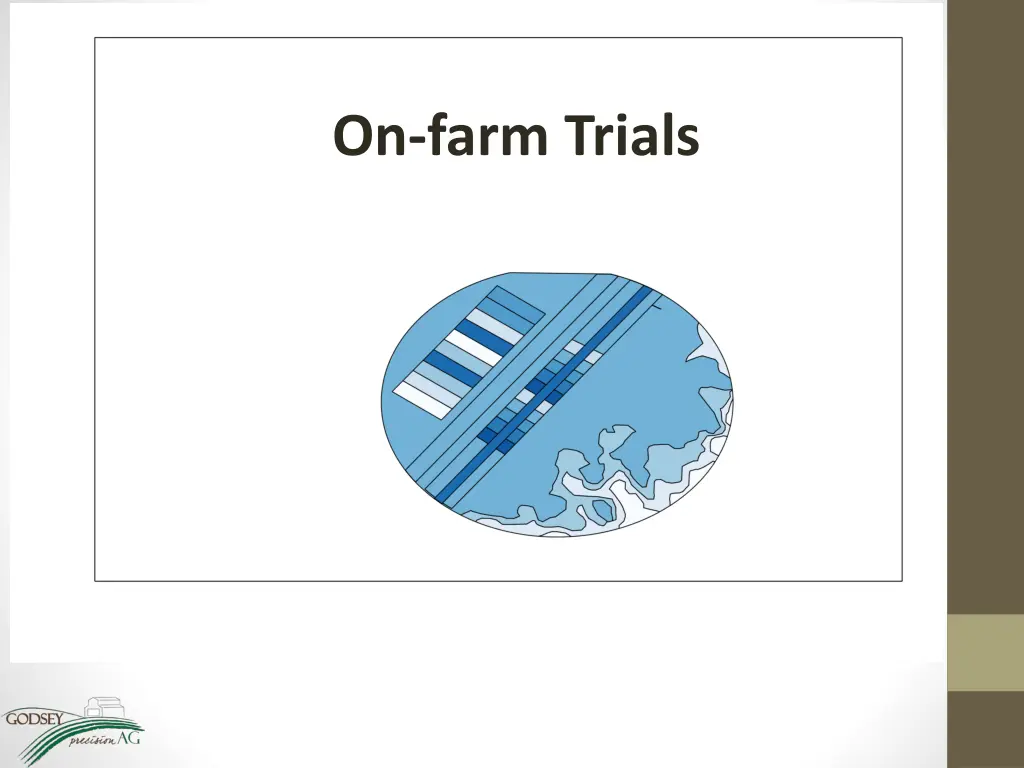 on farm trials