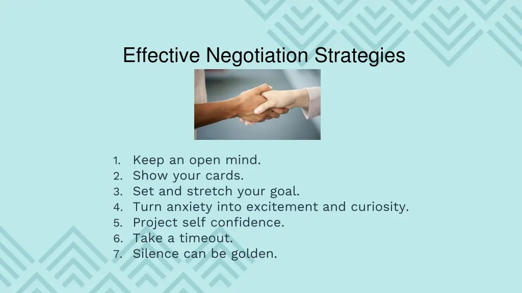 effective negotiation strategies