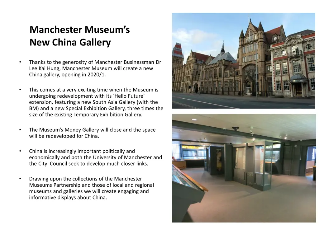 manchester museum s new china gallery